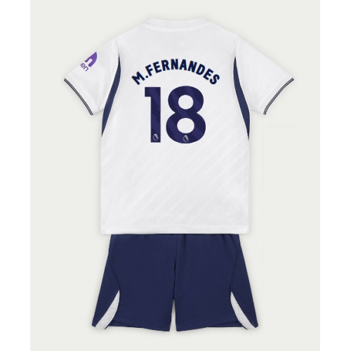 Tottenham Hotspur Mateus Fernandes #18 Maglia Gara Casa Repliche 2026-27 Bambino Maniche Corte Tottenham Hotspur Mateus Fernandes #18 Maglia Gara Casa Repliche 2026-27 Bambino Maniche Corte